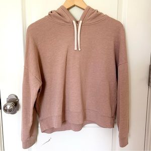 Madewell Tan Pink Hoodie